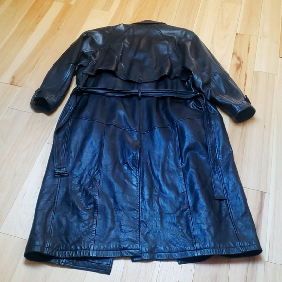Michael Hoban North Beach Leather Duster Size 46 - Picture 2 of 9